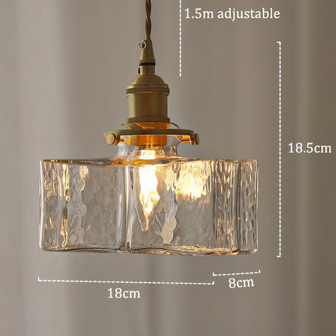 Fatima | Modern Retro Hanging Glass Lamp