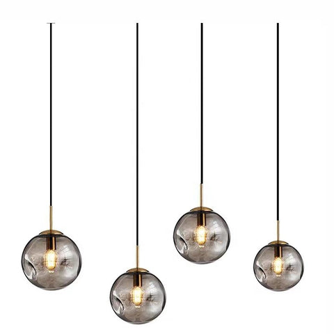 Brikey Glass Spherical Pendant Light