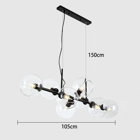 Modern Dining Table Chandelier Pendant Light | Sleek | Minimalist | Sophisticated